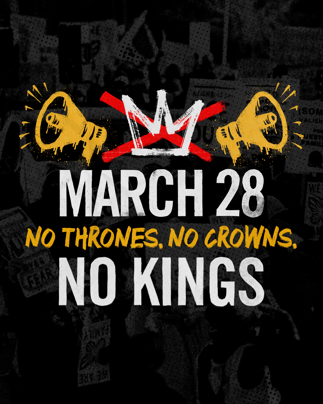 No Kings Day 3 - March 28, 2026